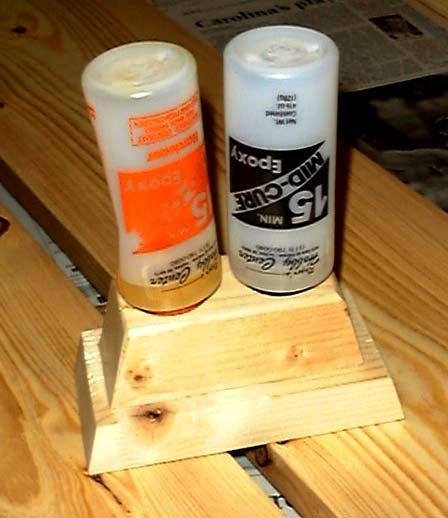 Epoxy glue rack.